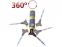 Газовий пальник з п'єзопідпалом SUPER-EGO POWER-FIRE COMPACT, 1