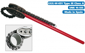 Ланцюговий трубний ключ SUPER-EGO 103, HEAVY DUTY 6