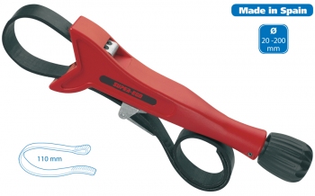 Стрічковий (ременний) трубний ключ SUPER-EGO 123, EASYGRIP 20 - 200 мм